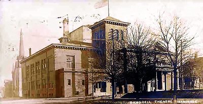 Ramsdell Theatre - Old Photo (newer photo)